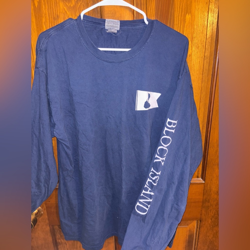 Comfort Color’s Block Island longsleeve XL in blue